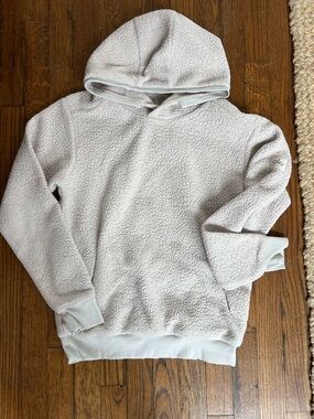 ALO Yoga Cream Sherpa Pullover Hoodie